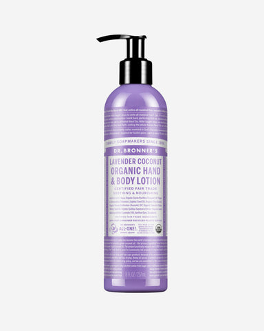 Dr. Bronner's lotion